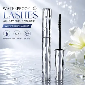 Voluminous Lengthening Mascara - Upgraded Water Resistant Formula, Long-Lasting, 3D Curling, Smudge-Proof, No-Flaking Formula, Slim Volume-Building Steel Tube, for Everyday & Special Occasion Makeup dealsforyou summerwins