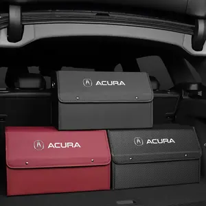 Car Trunk Organizer Box Multiuse Tools Storage Bag For Acura ADX RDX ZDX Integra NSX MDX TLX CDX ILX RLX TL RL Car Storage Organizers