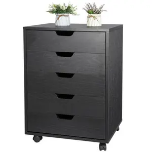 JupiterForce Home office Cabinet 5 Drawer Storage Cabinet Storage Organization Bedroom