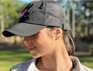 Pony Tail Hats Womenswear Criss Cross Back Golf Cap Lightweight Adjustable Fit for Golf Beach Days Poolside Lounging Park Walks Casual Wear