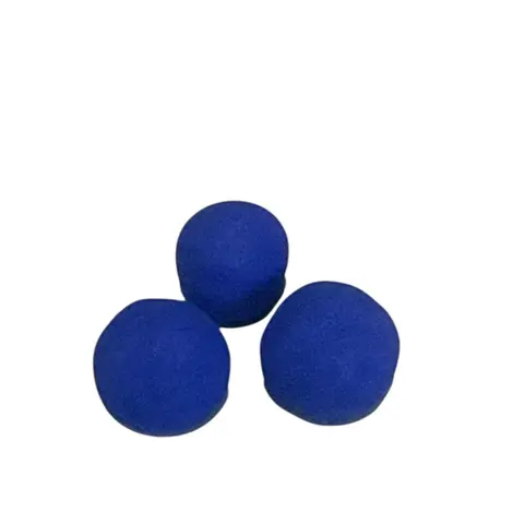 3 Digo blue laundry bluing balls for traditional laundry use.