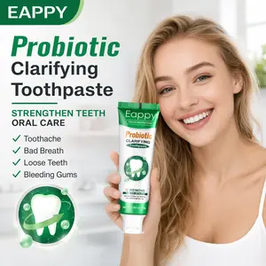 Eappy Probiotic Clarifying Toothpaste，fresh breath, prevent tooth loss, natural ingredients, gentle care #Summervibes