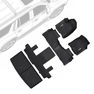 OEDRO Floor Mats & Cargo Liner for Chevy Tahoe & GMC Yukon 2025-2021 (Only for Bucket Seats)