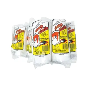 212 MAIN Grip Tight Tools 9x12 ft 2 Mil Plastic Drop Cloth, Plastic Cover for Automotive & Motorcycle Paint Care, Car Washing & Maintenance, 9X12 Feet