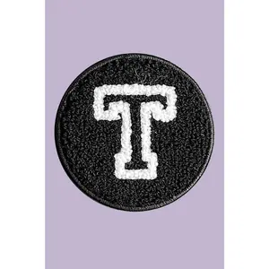 Velcro Initial Letter T Patch