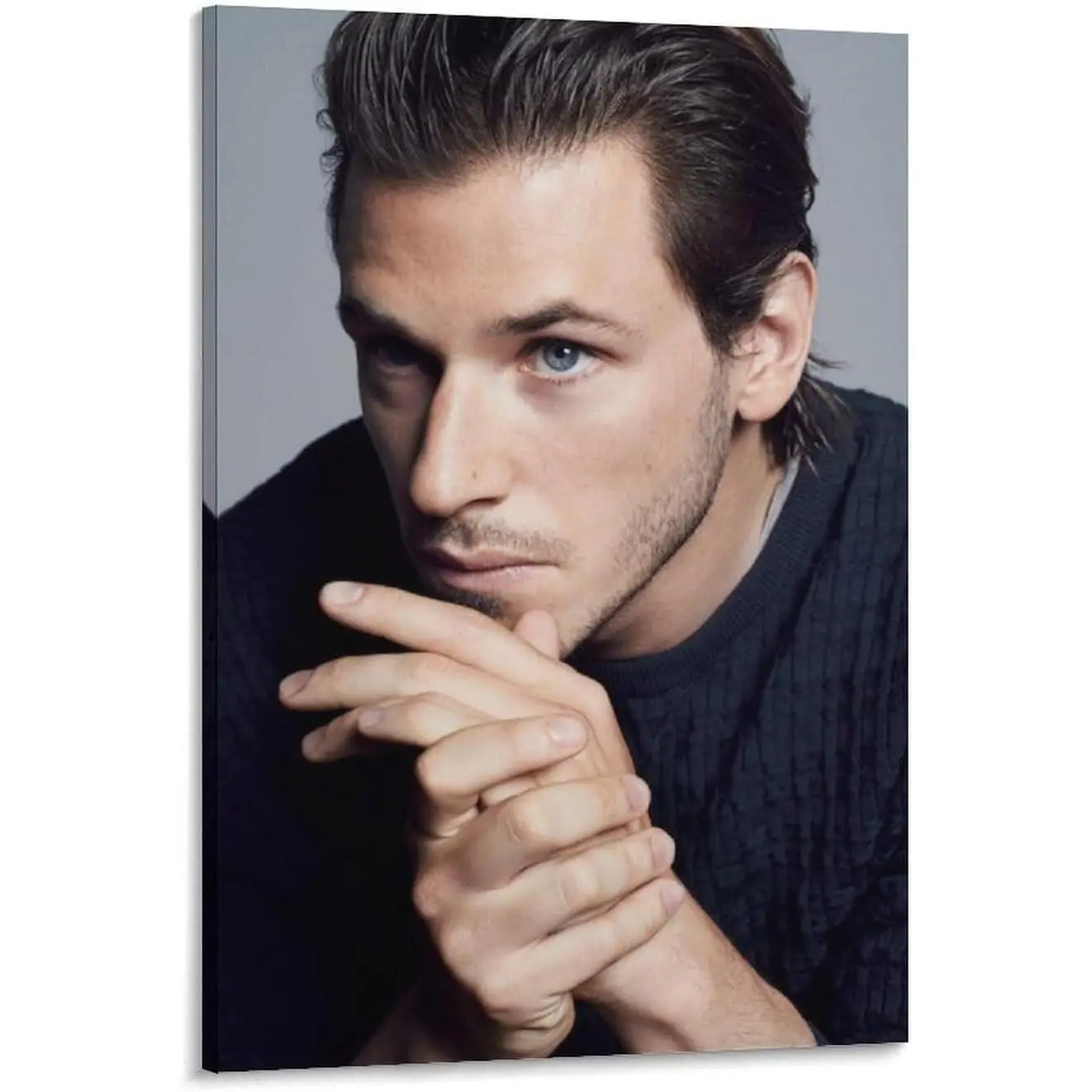Gaspard Ulliel Actor Poster Canvas Wall Art Print, Home Decor Artwork for Bedroom, Living Room Office Decoration