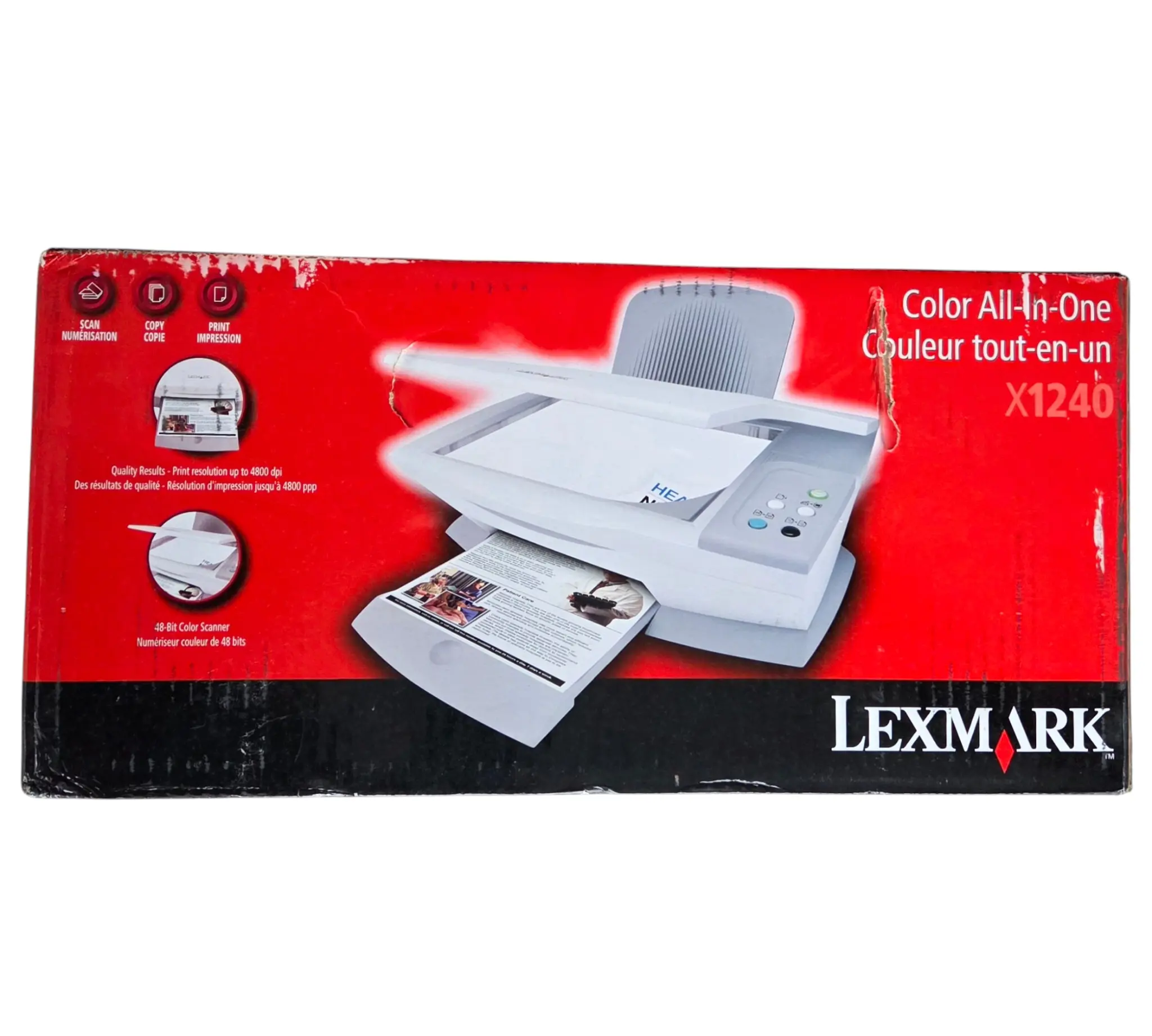 Lexmark X1240 All-In-One Inkjet Printer – New in Box