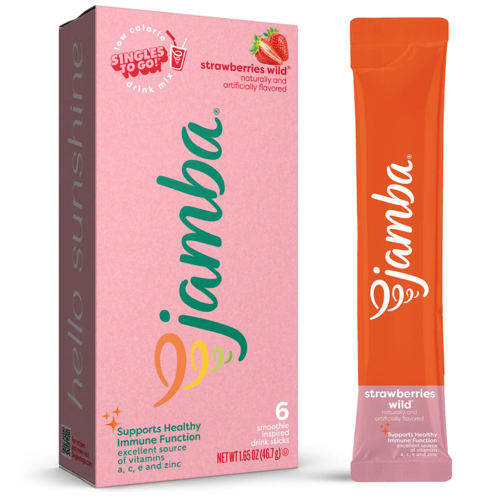 Jamba Juice Strawberries Wild 6 CT