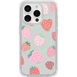 Strawberry iPhone 15 Pro Case | OtterBox Symmetry Series