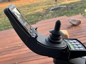 Permobil Replacement Joystick - Flexible TPU Plastic with Set Screw for Secure Grip on Control Unit - Superior Grip & Comfort - Durable Soft-Touch Rubber - Perfect Compatibility