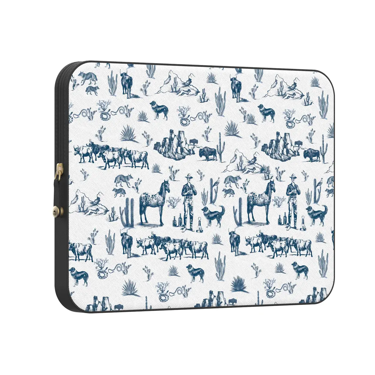 Casely PU Leather MacBook Laptop Sleeve - Durable Desert Print, Form-Fitting Chic Design, Multi-Size, All Ages Protective Cover (Computers & Office Accessories, Laptop Covers & Cases), Protect Cover