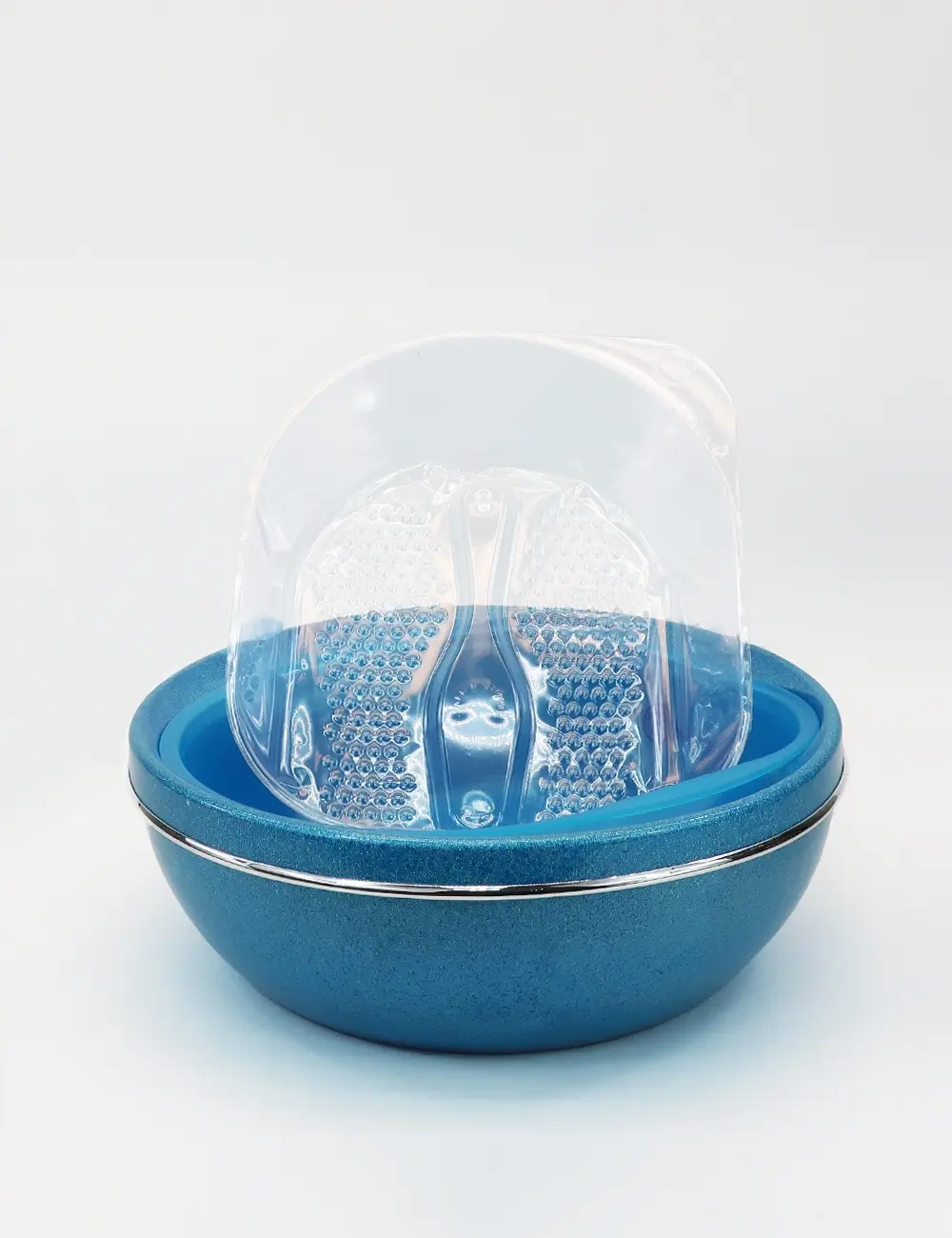 Glitter Pedicure Bowl - Blue