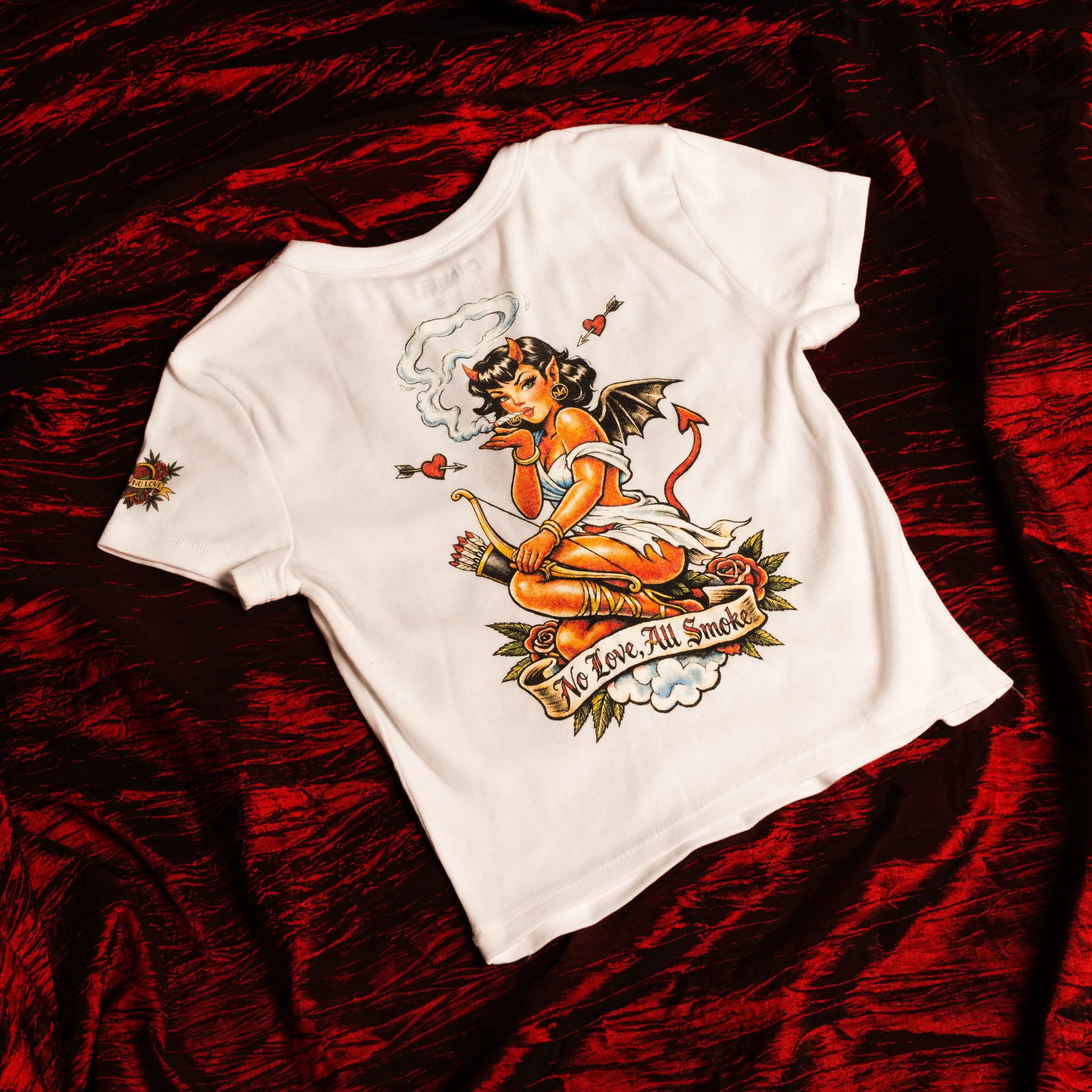 NO LOVE X ALL SMOKE BABY CROP