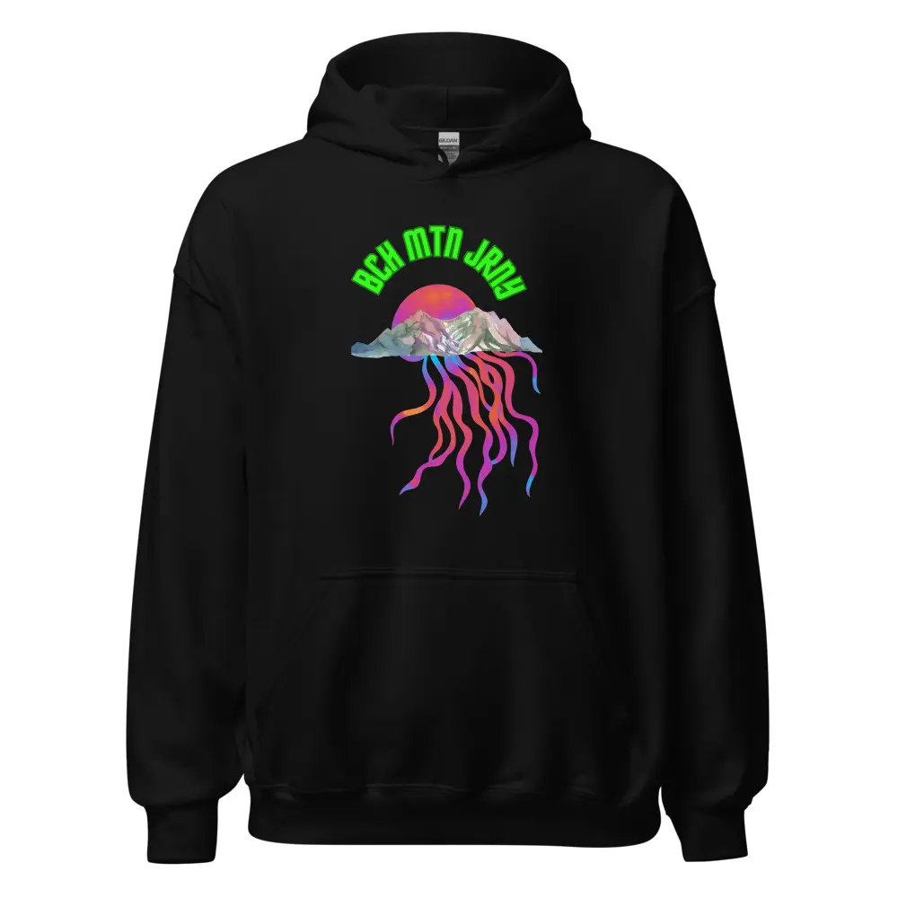 Mt. Jelly Hoodie Athletic Fabric Menswear Pocket Soft Spandex Hem Matching Polyester Sweaters tops hoodie szn hip beach mountain waves surf retro jellyfish vintage new brand hot rad