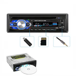MP3 DVD VCD CD Player Car Radio Multimedia 1 Din Bluetooth 12V Audio DVD MP3 Player Autoradio Stereo SD/USB/AUX-in In-Dash Hand Free