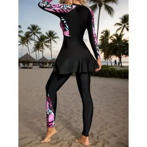 Middle Eastern Traditional Fashion Women'S Traditional Cultural Fashion Women'S Conservative Style Swimsuit
