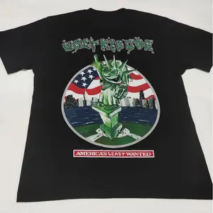 Vtg Ugly Kid Joe Band Heavy Cotton Black Full Size Unisex Shirt