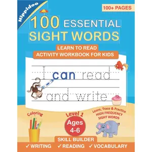 Learn to Read Sight Words: A , , , 1st grade activity workbook to learn and practice reading, writing sight words for early readers - Paperback