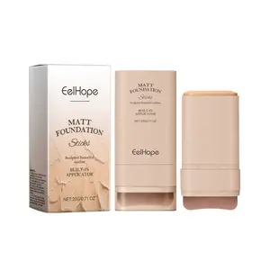 Eelhope Light Transparent Concealer Stick Foundation Nourishing and Brightening Light Concealer Nourishing Moisturizing Smear-Proof Makeup Stick Foundation