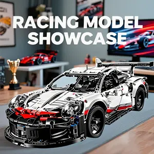 1631PCS Technical Performance Race Car Assembled Building Block Bricks 42096 DIY Sport Vehicle Model MOC Toy Gift for Kid Adults