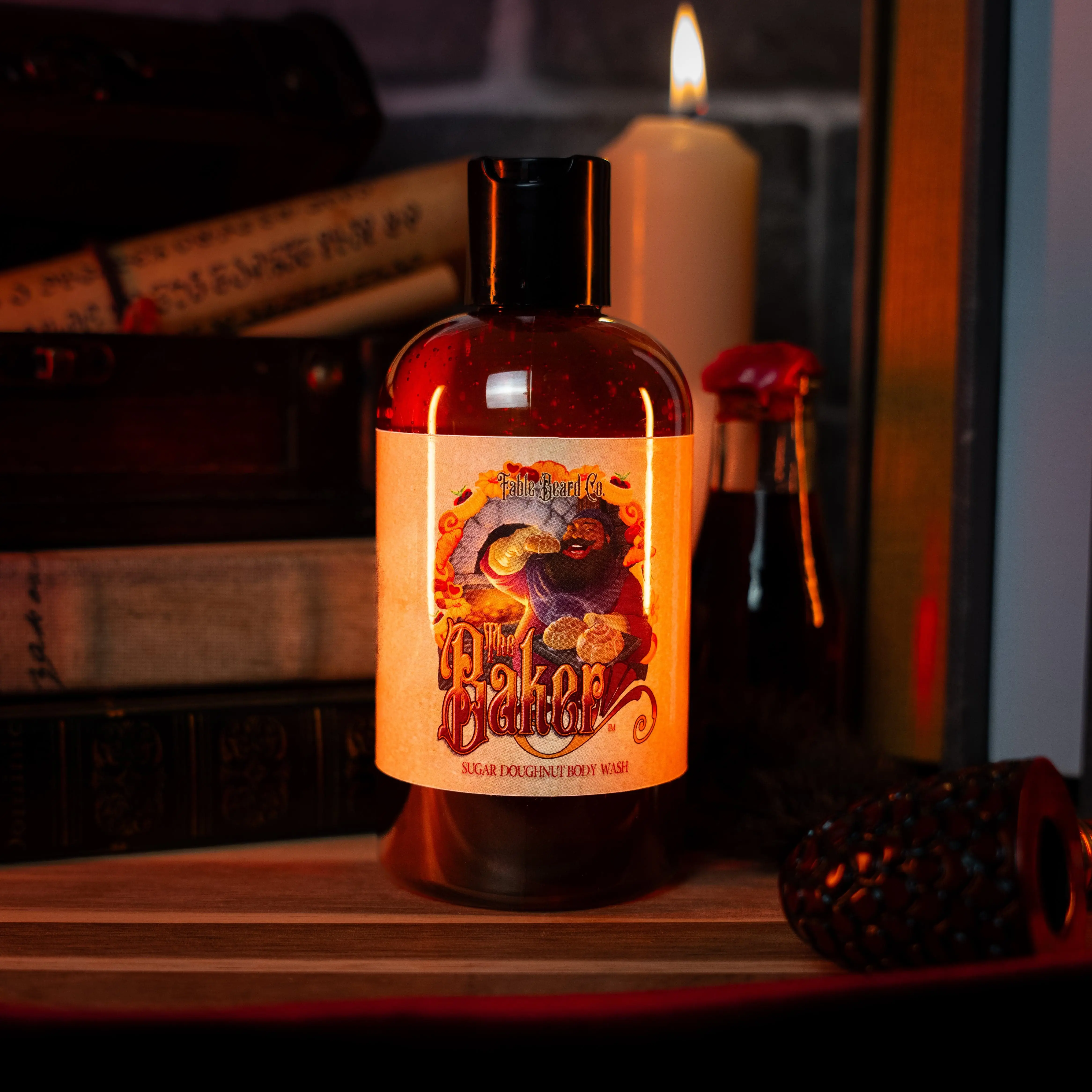 Fable Beard Co - Daily Hydrating Body Wash + Gentle Exfoliating Cleanser - Irritation Reducing Formula