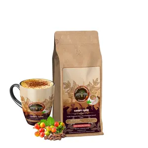 Candy Cane - Medium Roast - Drip Ground Coffee - NET WT. 1lb (16 oz. 454g) Bag Beverage Bean