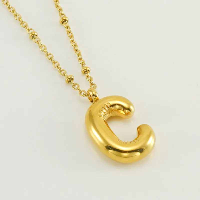 Gold C (with chain)