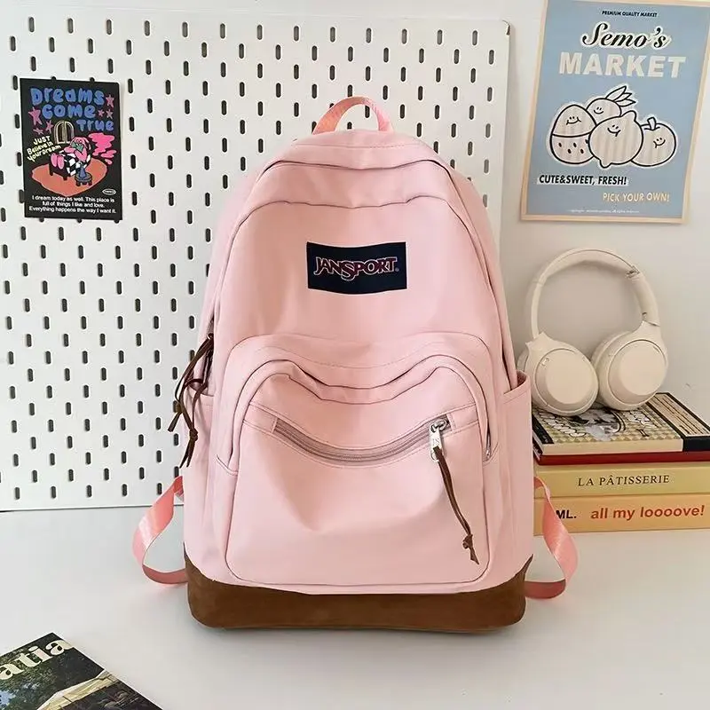 JanSport Backpack - Lightweight Outdoor Sports Bag, Colorful Hiking Pack, Black Laptop-Carrying Option for Sports & Outdoor Use