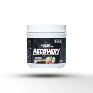 Heroic Muscle RECOVERY BCAAs - branch chain amino acids to aide in muscle recovery and hydration.