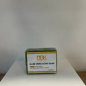 BBK Cosmetics Aloe Vera Acne Soap Natural salicylic acid face and body soap Skincare Skin Repair