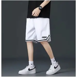 Kyn Apparel Ice silk shorts for men in summer thin and quick drying sports shorts American mesh breathable casual five point basketball pant