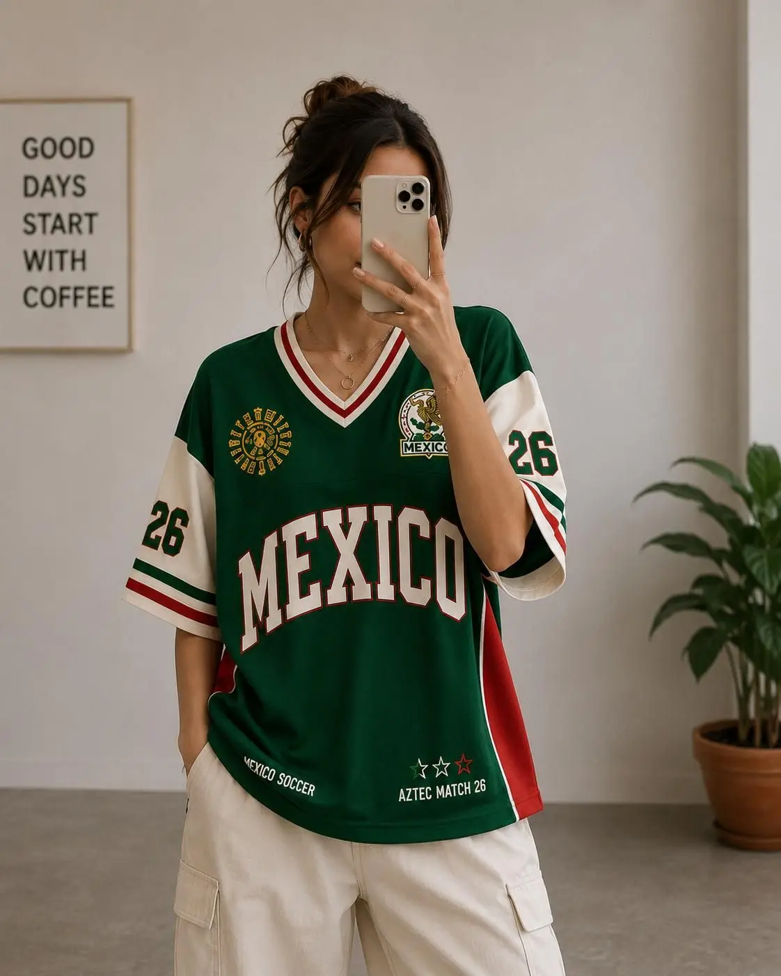 [Custom any Request] Custom Mexico Soccer Jersey Shirt, Retro Football Jersey, Personalized Name & Number Soccer Top, WC 2026 Fan Apparel, Unisex Game Day Gift Jersey