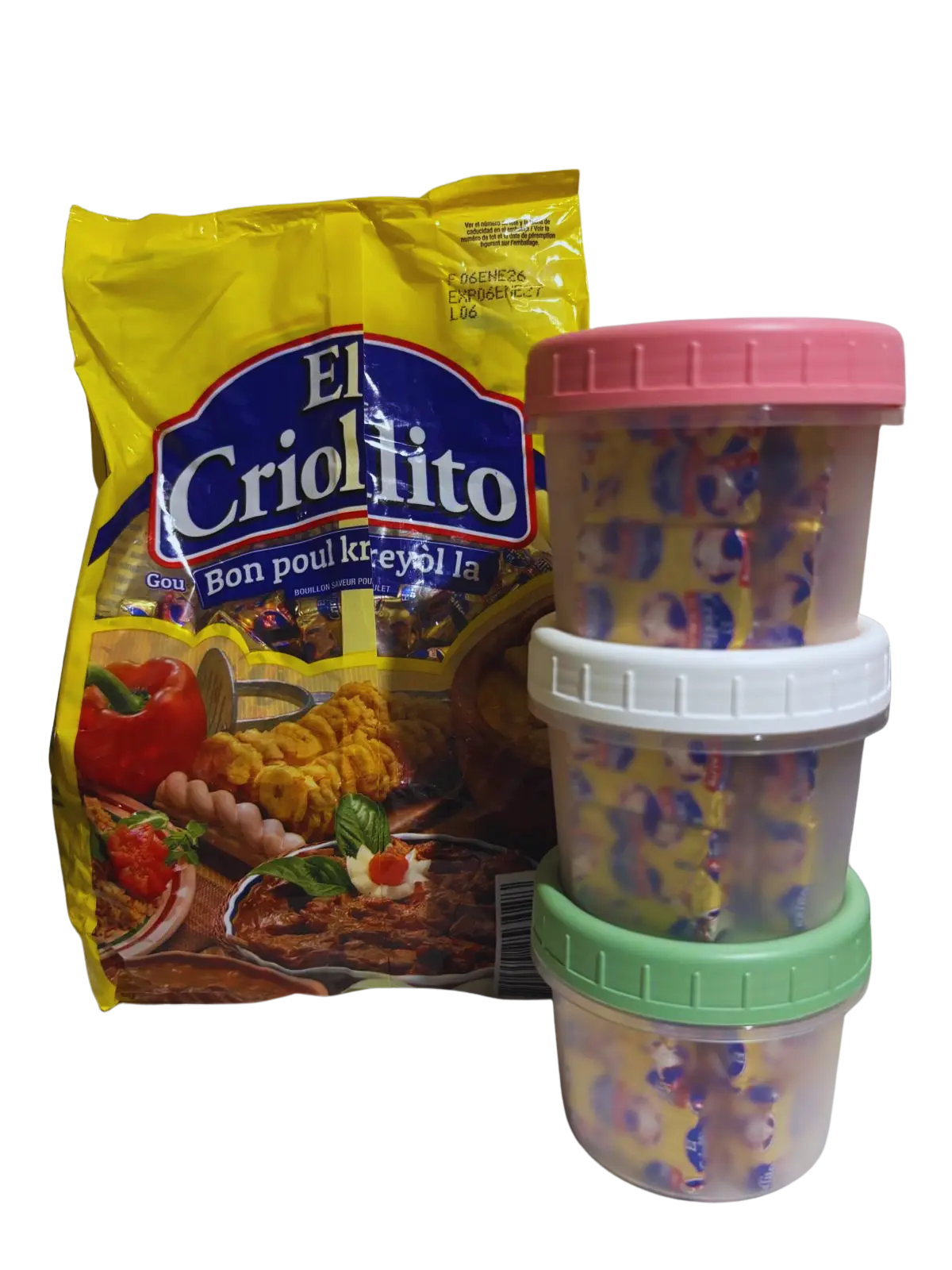 El Crillolito Cube Seasoning 14 units by parkage