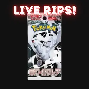 Live - Japanese Scarlet & Violet White Flare Booster Pack