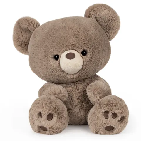 GUND Forever Friends Promise: Kai Teddy Bear Plush Toy, Premium Stuffed Animal for Ages 1 and Up, Taupe, 12”