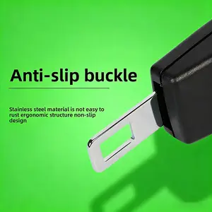 Car Extension Fixing Clip Thickened Connector Head, Vehicle Interior Fastener Plug Safety Strap, Universal Car Accessory