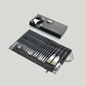 ARTIFY 24 pcs Enhanced Synthetic Brush Set, Expert Series-Black