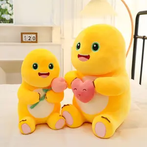 Milk Dragon Nailong Dragon Plush Toys Soft Plush Cute Milk Dragon Plush Doll Yellow Cartoon Nailong Milk Dragon Stuffed Toy