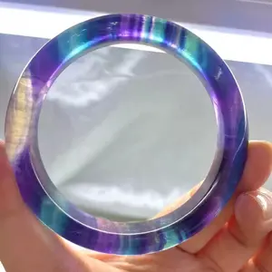 Fluorite Bracelet, Fluorite Bangle for Women