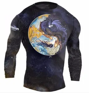 Long Sleeve 'Shogun Tao' NO GI BJJ Rashguard