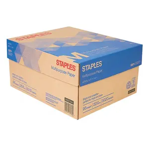 Staples 8.5" x 14" Multipurpose Paper, 20 lbs., 96 Brightness, 500/Ream, 10 Reams/Carton (05028)