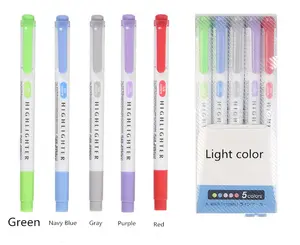 Mildliner Colors 25 Colors Double Head Highlighter Pen Fluorescent Art Marker for School Office Art Stationery Supply