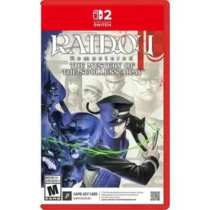 Raidou: Remastered The Mystery Of The Soulless Army for Nintendo Switch 2 (Game-Key Card)  [VIDEOGAMES]