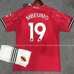 Man U Home Jersey Kit 25/26, Soccer Outfit for Fans