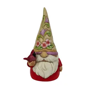 Enesco Jim Shore Gnome with Cardinal