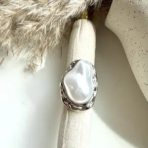 Chunky Pearl Ring