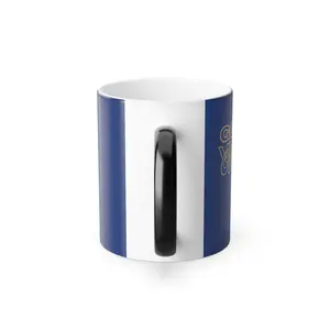 Color Morphing Mug, 11oz - Ceramic Reusable Cup for Coffee and Tea Drinkware Glossy Sturdy Tumbler