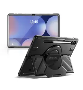 Dexnor Case for Samsung Galaxy Tab S10 Ultra/S9 Ultra/S8 Ultra 14.6 inch, Rugged Protective Case with 360° Rotating Hand Strap & Large Stand & Screen Protector & S Pen Holder Full-Body Cover