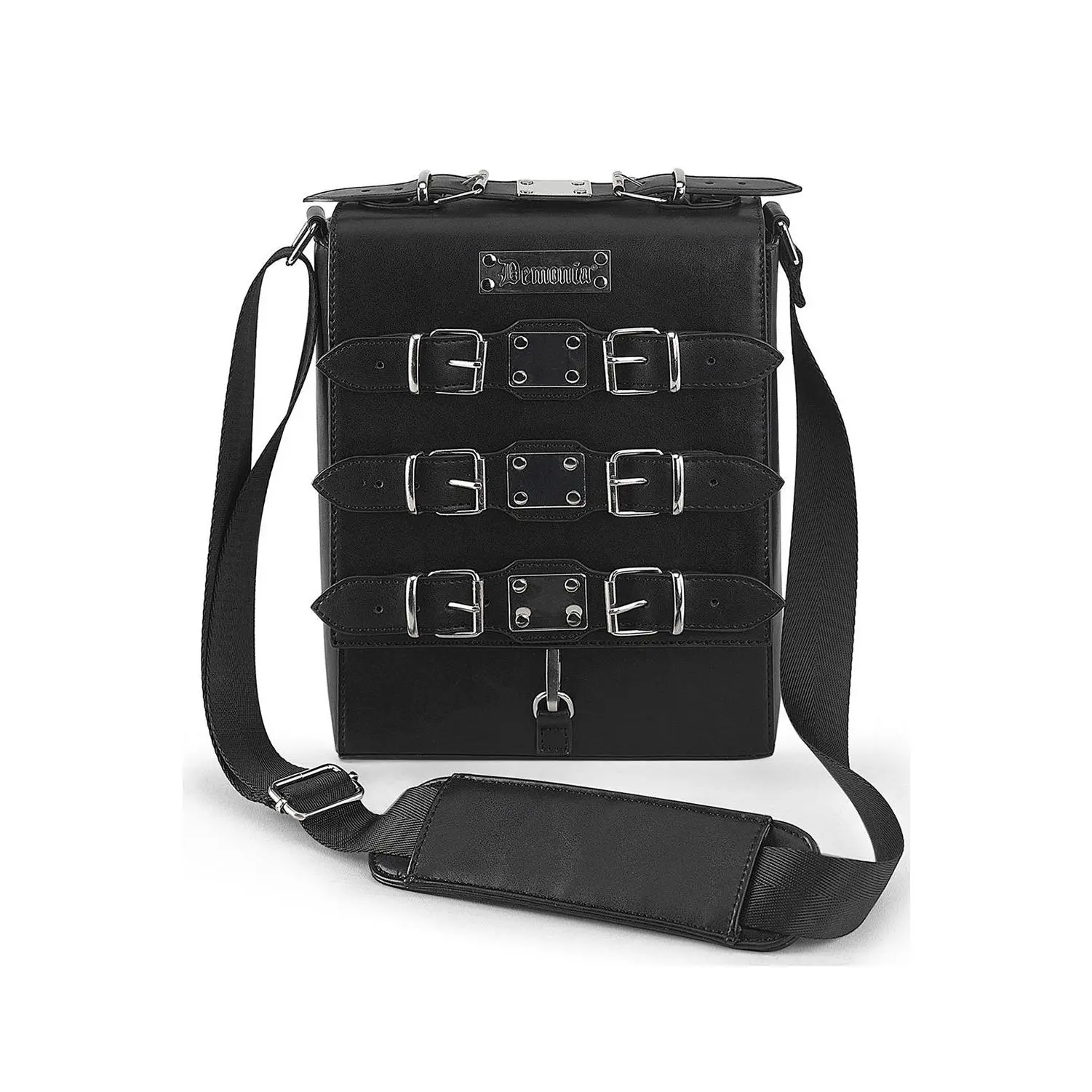 Demonia Vegan Leather Crossbody Bag