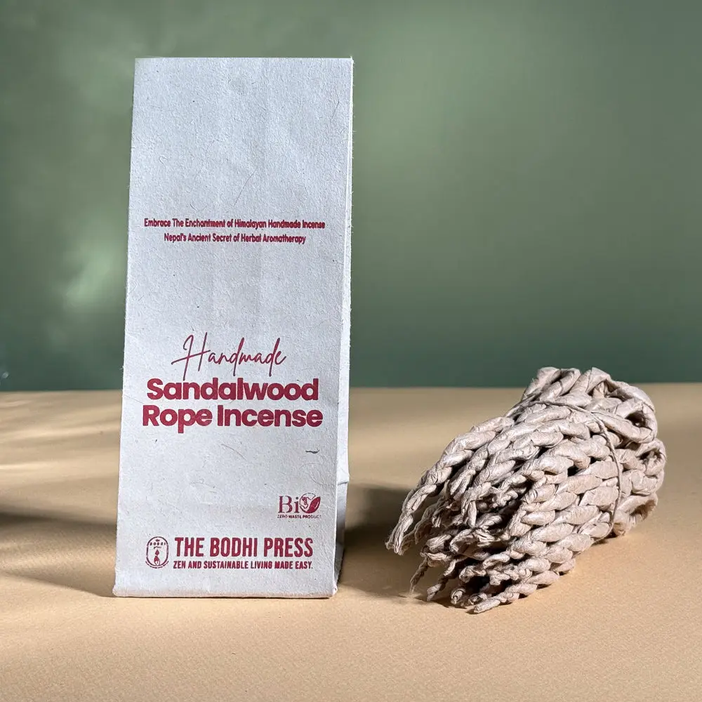 Sandalwood Rope Incense I Herbal Aroma I Handmade Herbal Incense